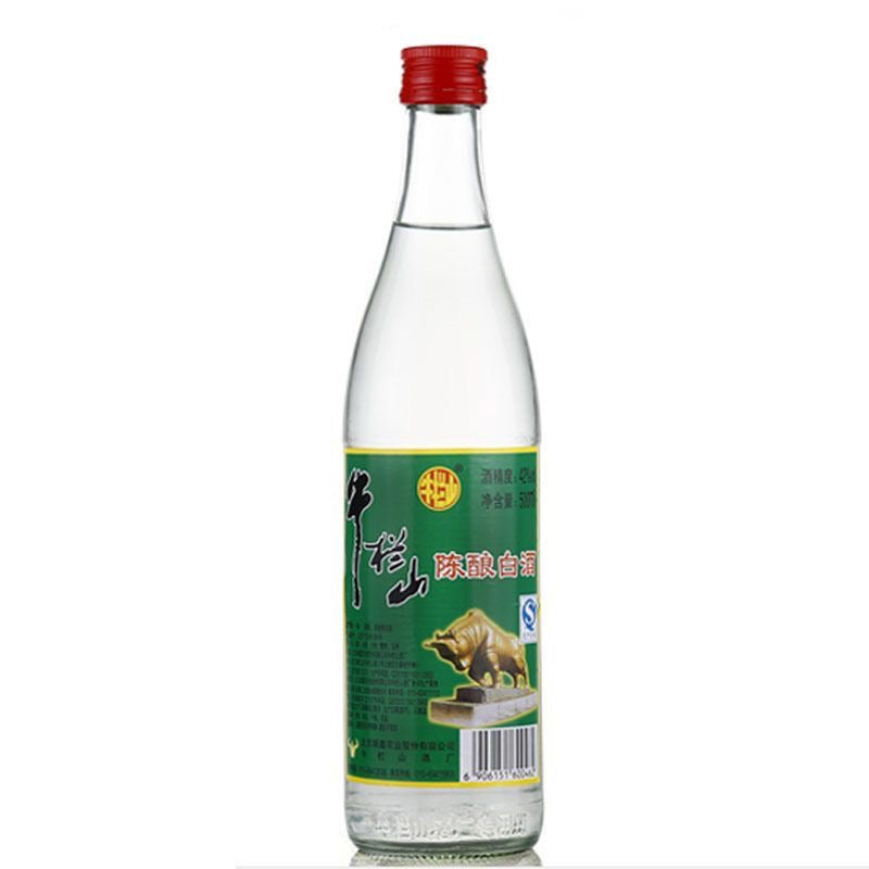 Niulanshan Erguotou 500ml 42%
牛栏山二锅头 500ml 42%